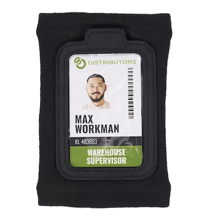 Ergodyne Black Wrist ID Badge Holder 3388